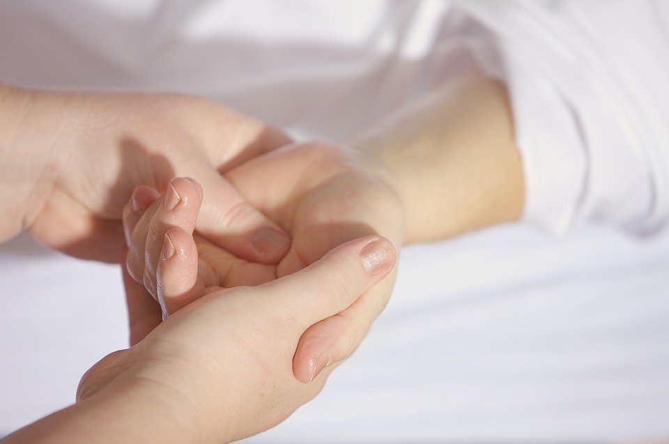 Image of a hand massage